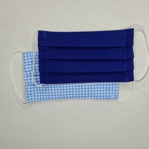 Cobalt Blue Face Mask